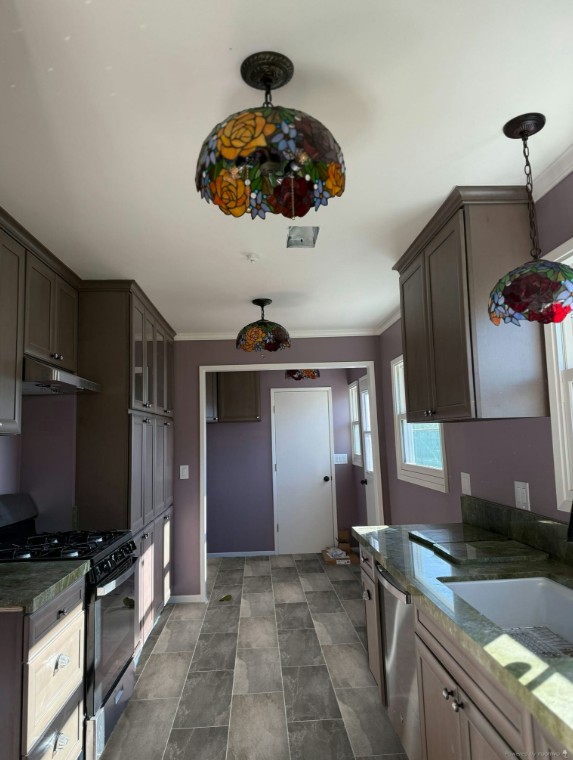 Residential single-family home after fire damage - Completion