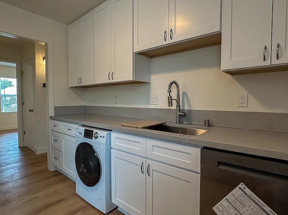 Residential single-family home after fire damage - Completion