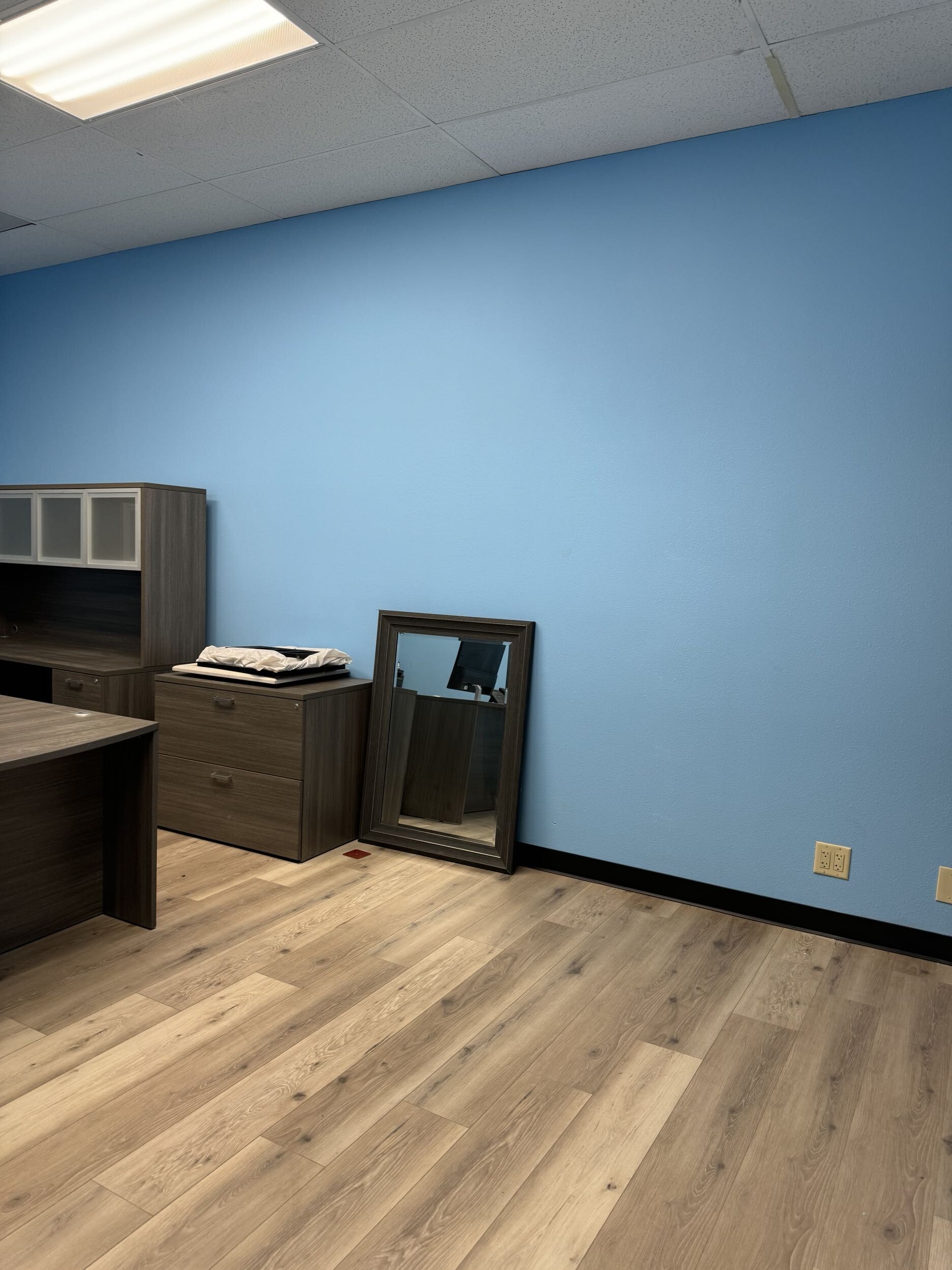 Commercial building following vehicle impact - Completion