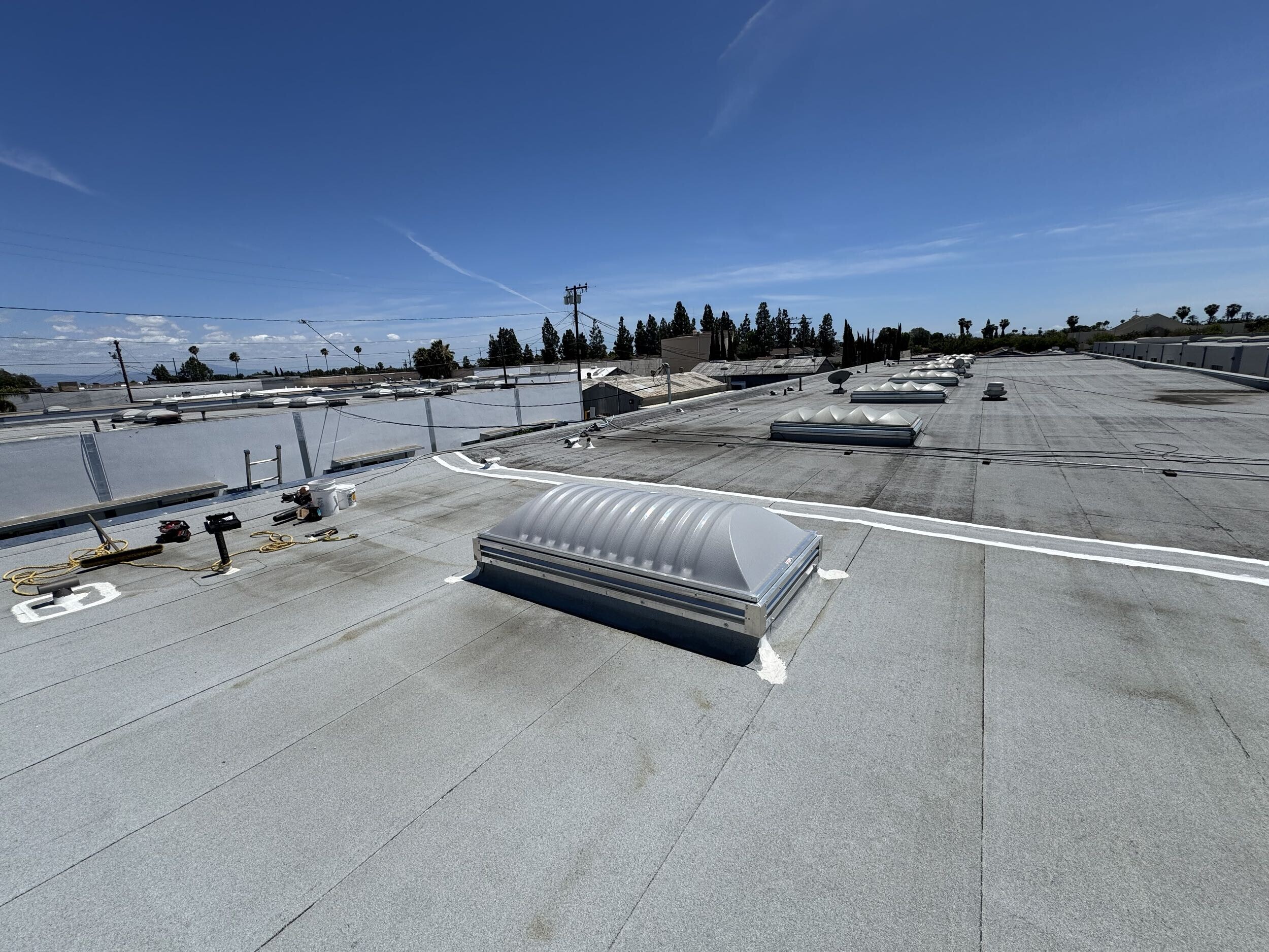 Mixed use industrial  building reconstruction after fire damage - Completion