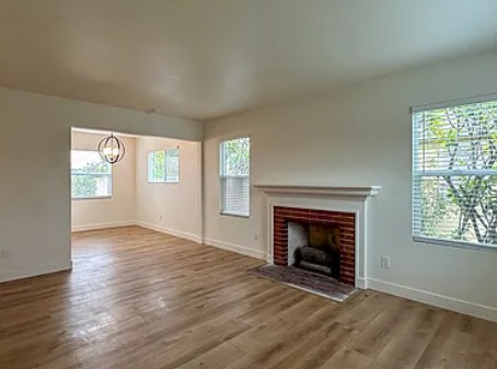 Residential single-family home after fire damage - Completion