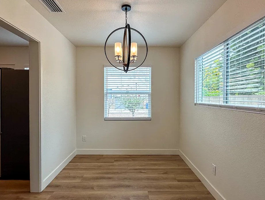 Residential single-family home after fire damage - Completion