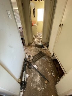 Multi-family fire reconstruction - Before