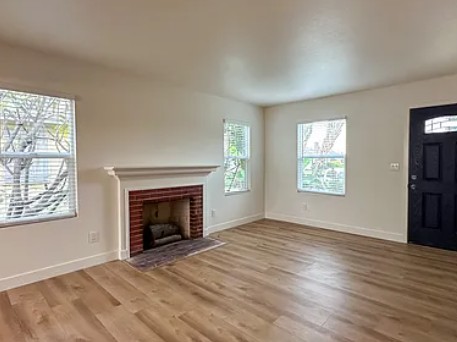 Residential single-family home after fire damage - Completion
