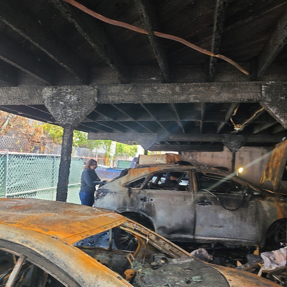 Multi-family fire reconstruction - Before