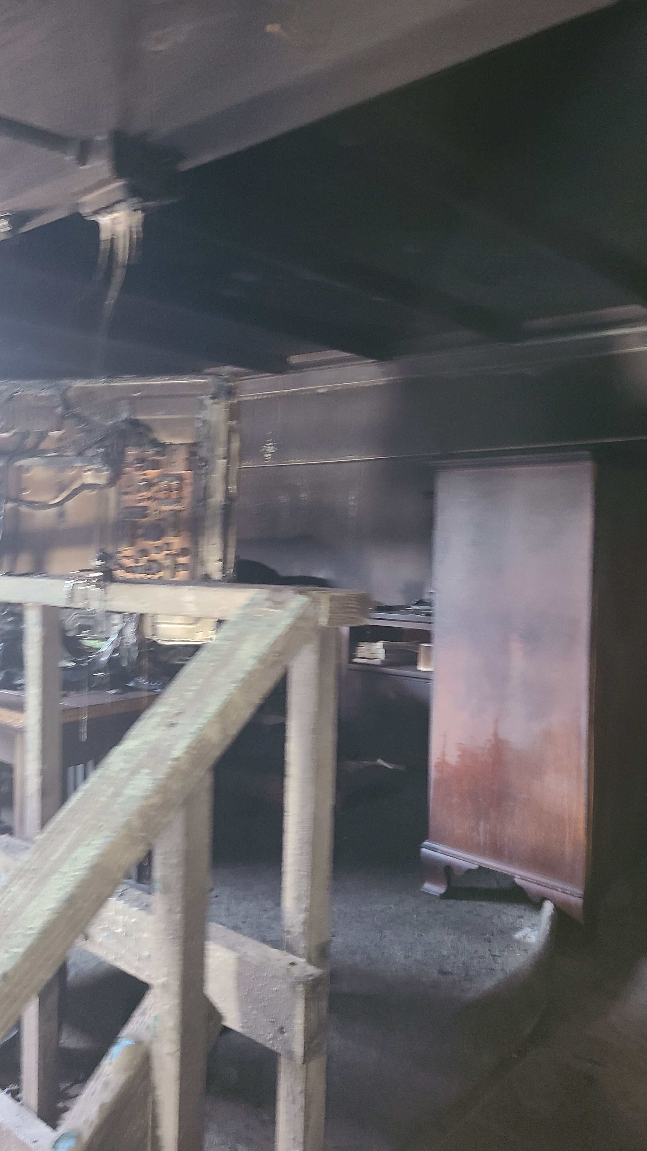 South Bay Commercial building reconstruction after fire damage - Before