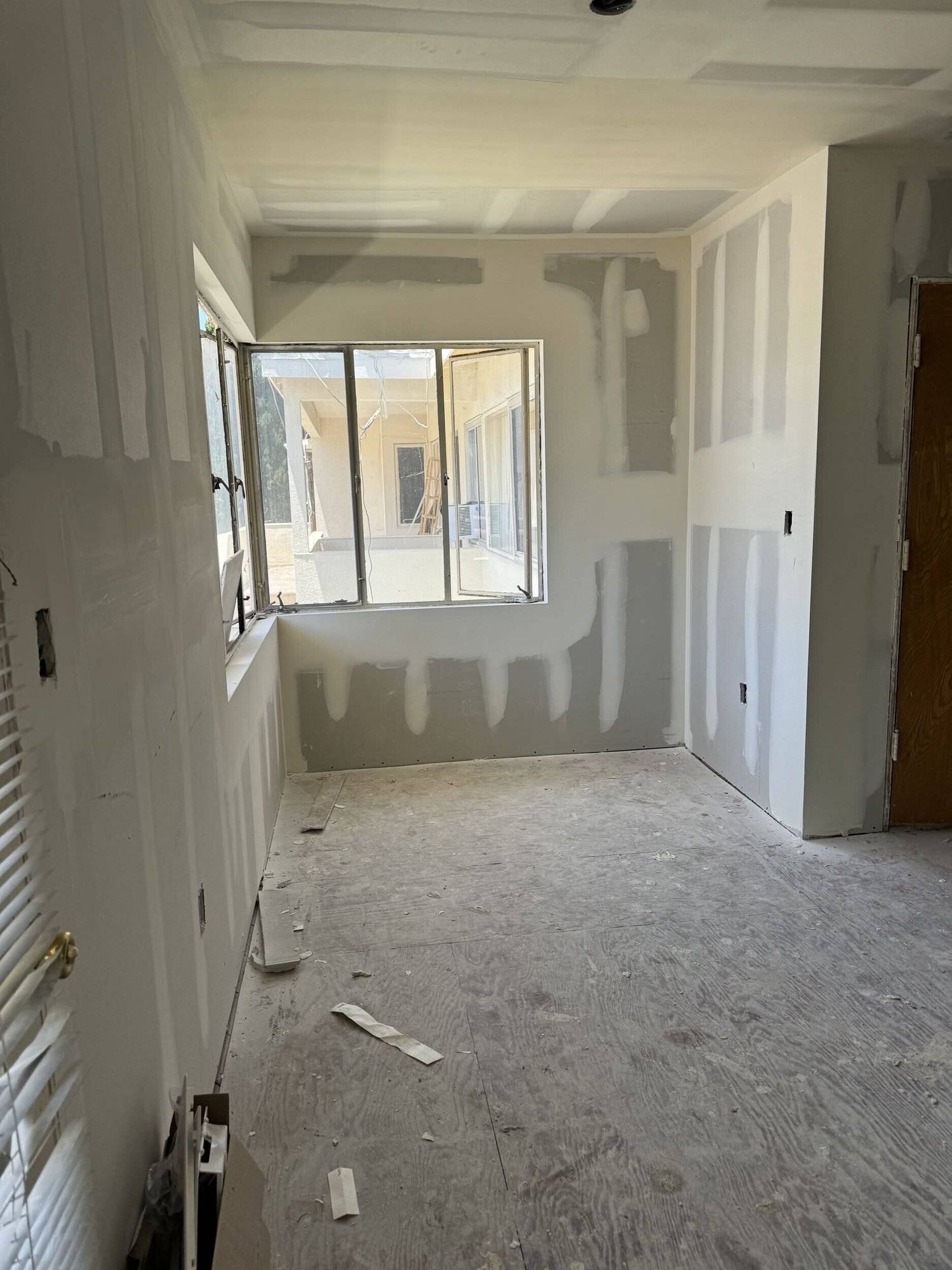 Multi-family fire reconstruction - During Construction