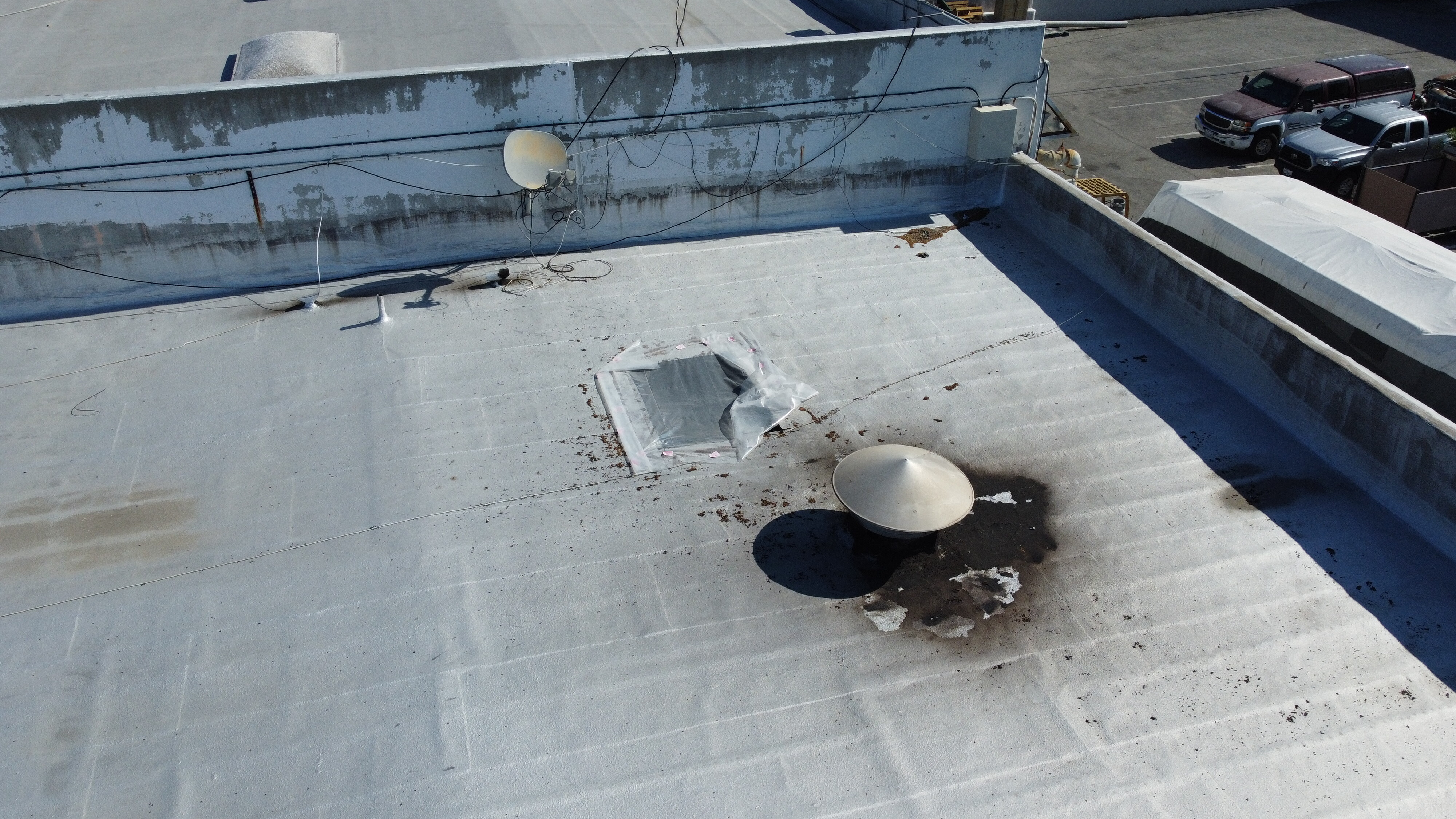 South Bay Commercial building reconstruction after fire damage - Before